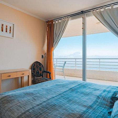 Hermoso Departamento Con Insuperable Vista Al Mar Appartamento Vina del Mar Esterno foto