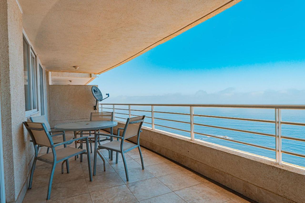 Hermoso Departamento Con Insuperable Vista Al Mar Appartamento Vina del Mar Esterno foto