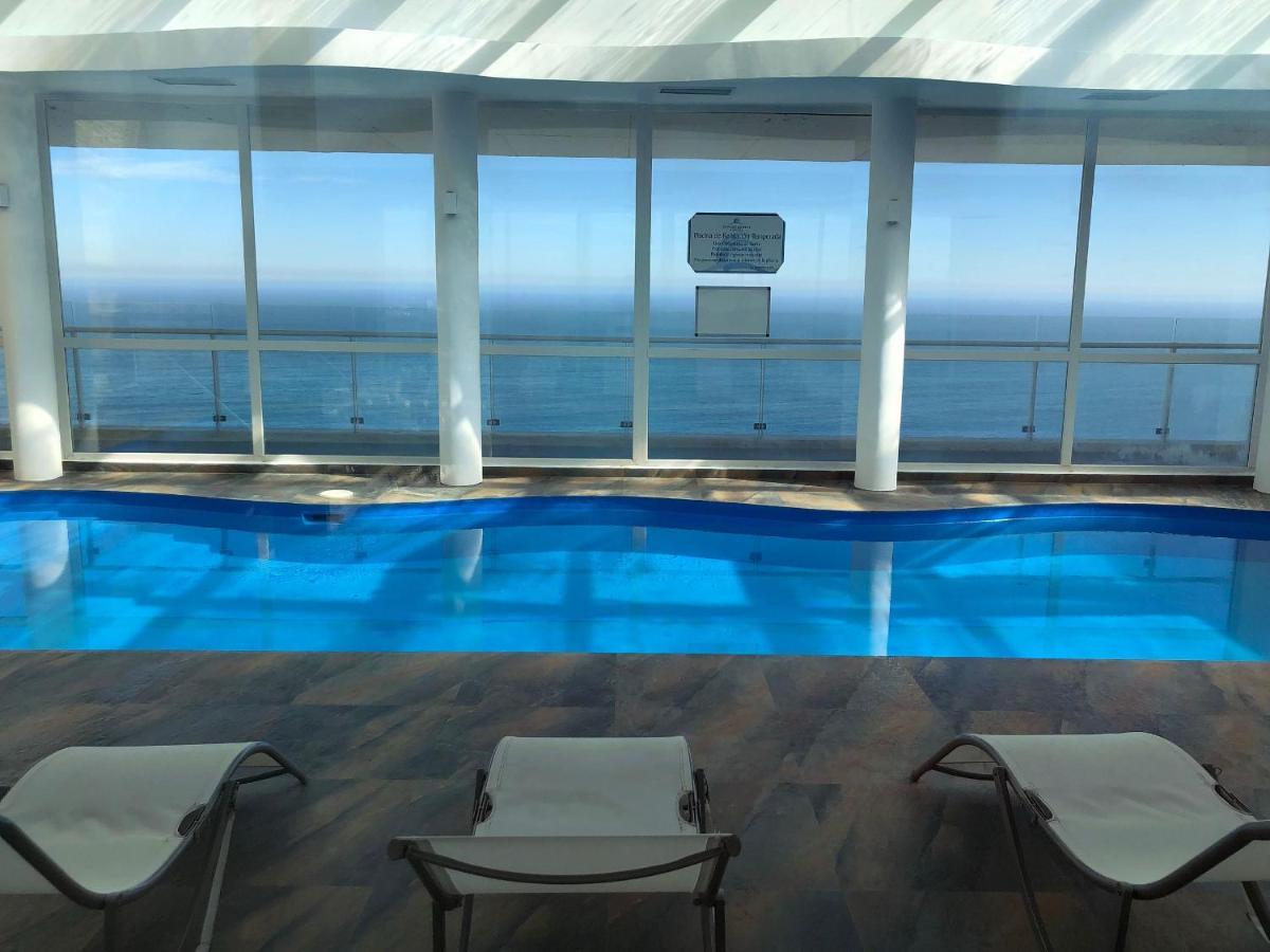Hermoso Departamento Con Insuperable Vista Al Mar Appartamento Vina del Mar Esterno foto