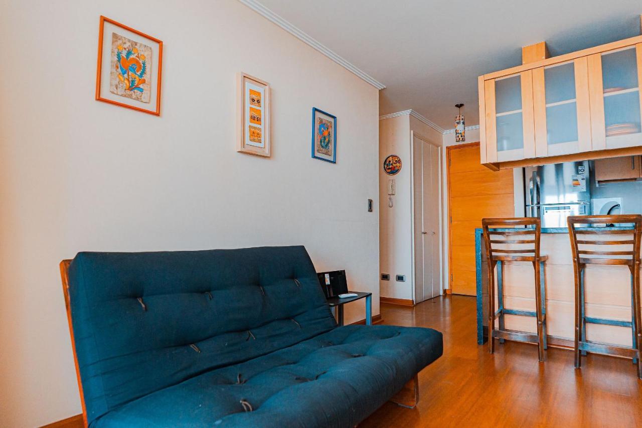 Hermoso Departamento Con Insuperable Vista Al Mar Appartamento Vina del Mar Esterno foto